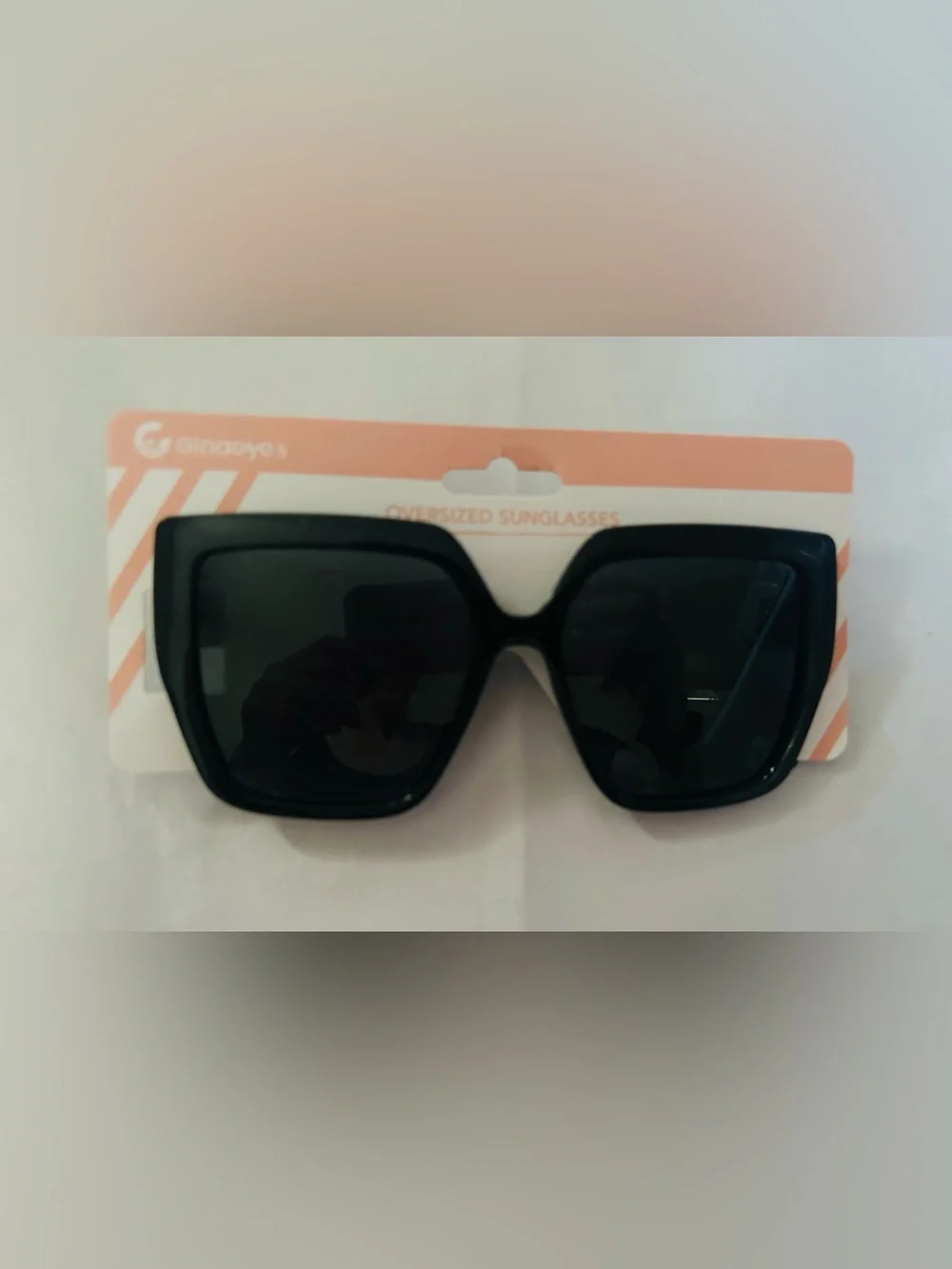 New Large Women’s Sunglasses Black Frames